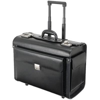 Elegante Maleta grande, dura con 4 Ruedas.  L. 