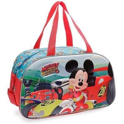 Bolsa de viaje para Niños con dibujo 3D, Mickey Roadster Racers