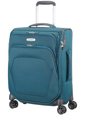 Samsonite Spark SNGMaleta Spinner Cabina negra, S, 55 cm, TSA, Samsonite Cosmolite